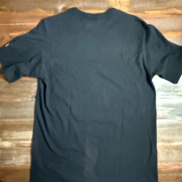 Champion Black Graphic Tee with Colorful Mushroom Design—VGUC - Picture 4 of 4